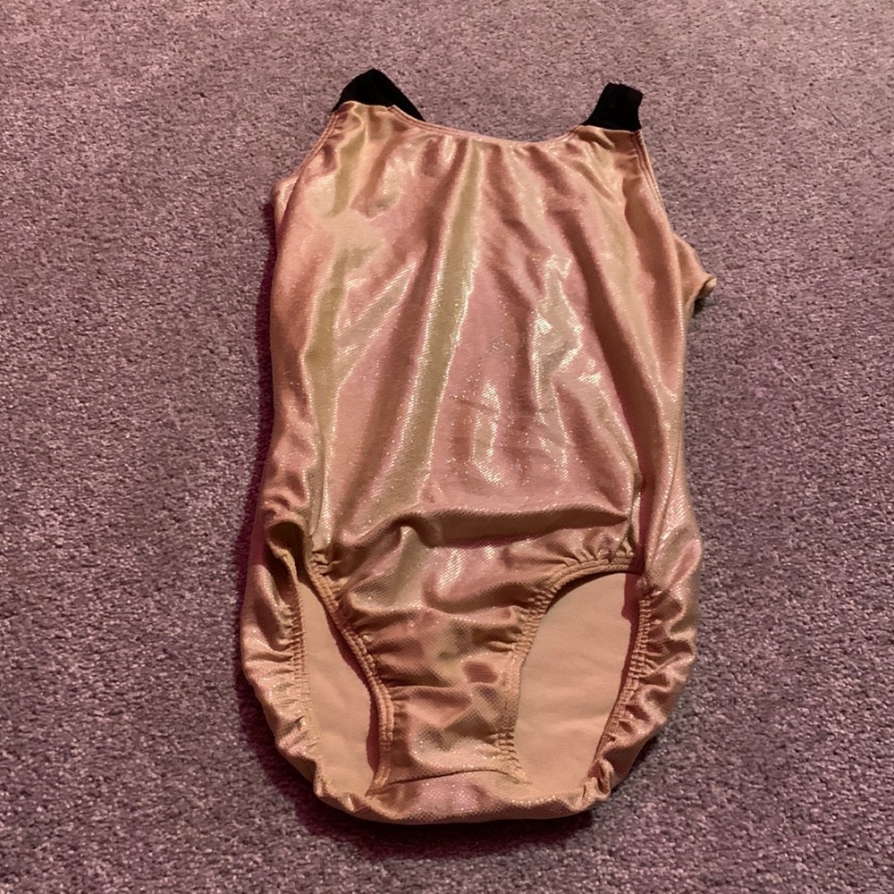 Gold Metallic Leotard